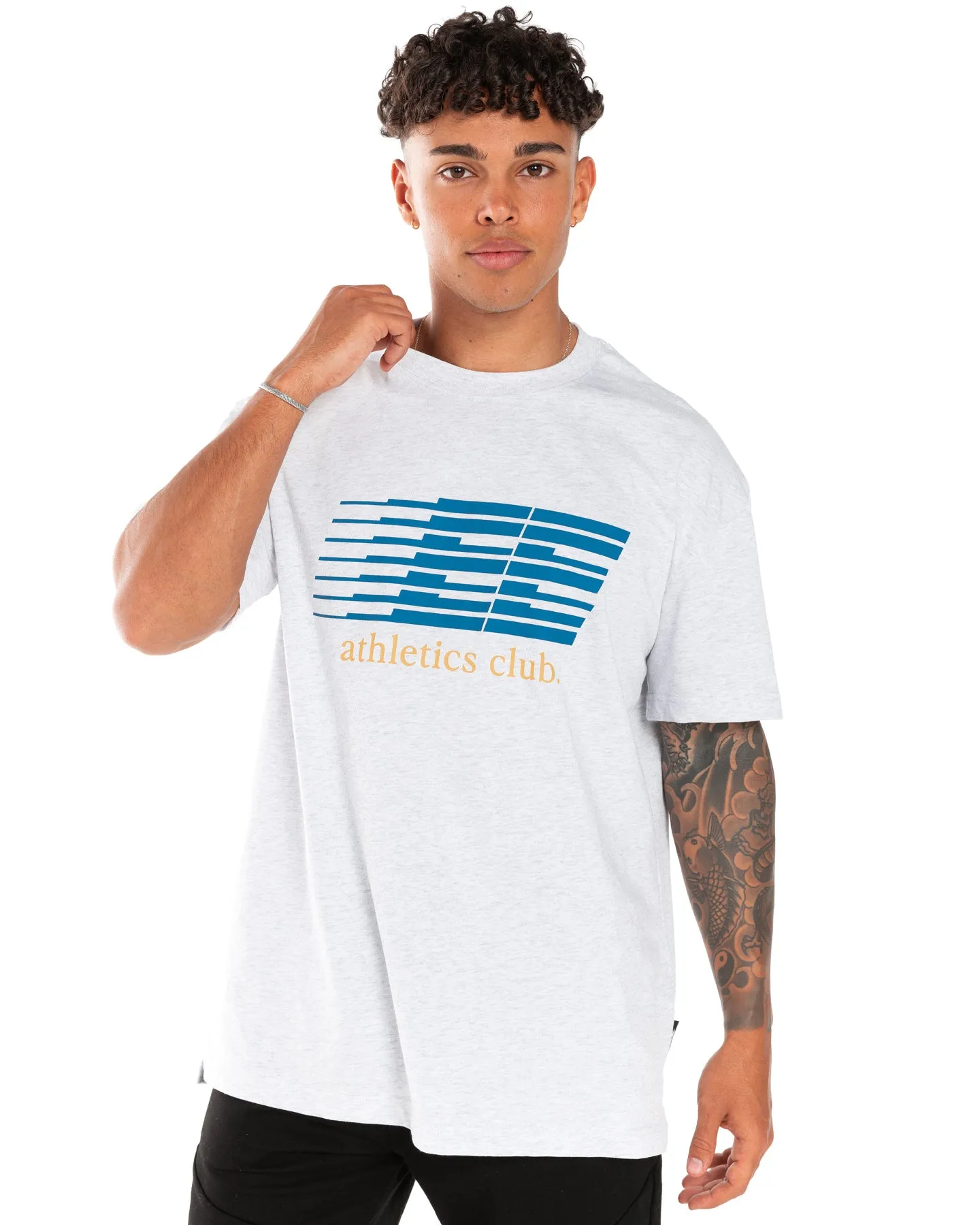 Athletics Club Tee - Polar Grey sold by Elite Eleven product image thumbnail 3