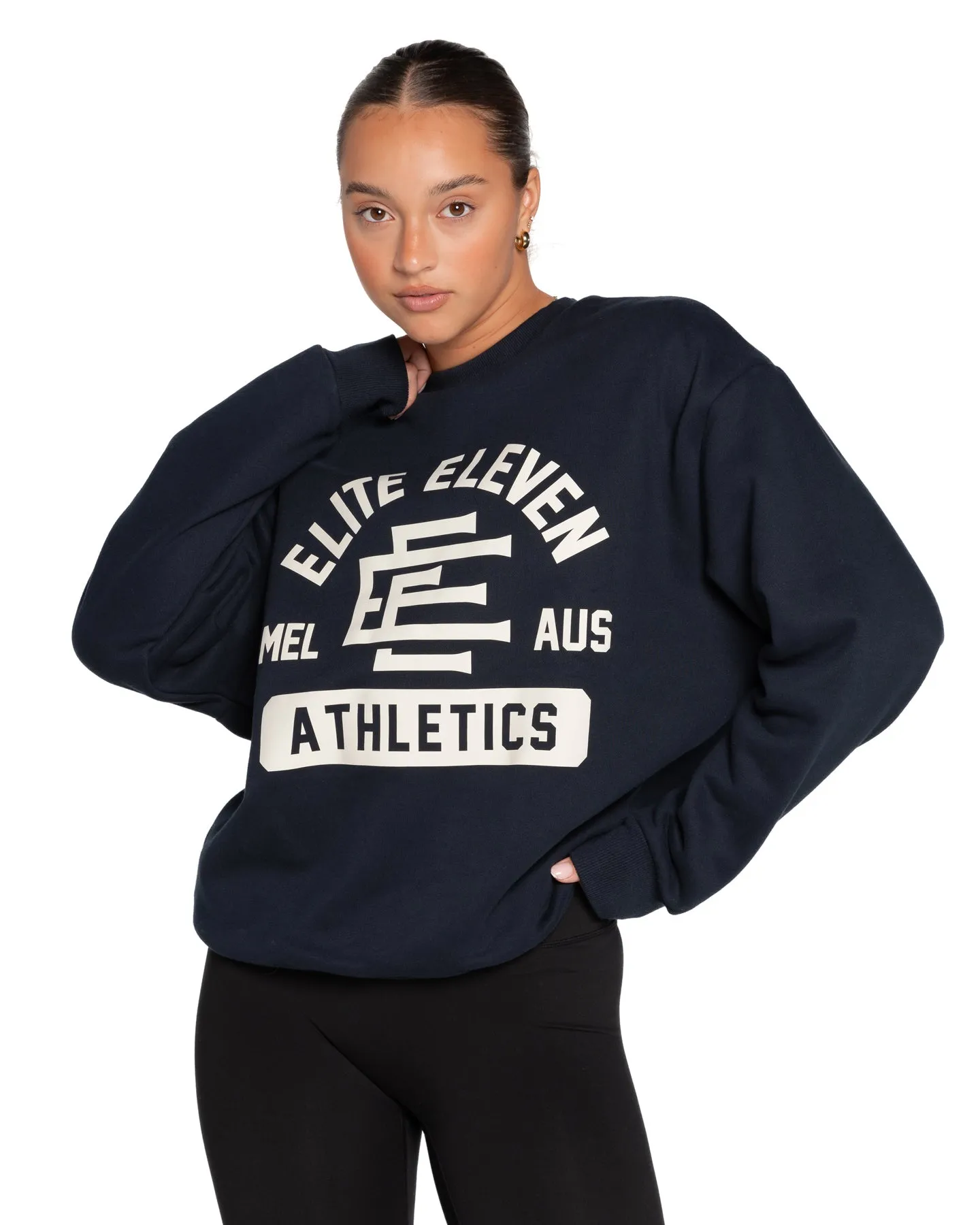 Athletics Team Crewneck - Navy sold by Elite Eleven product image thumbnail 2