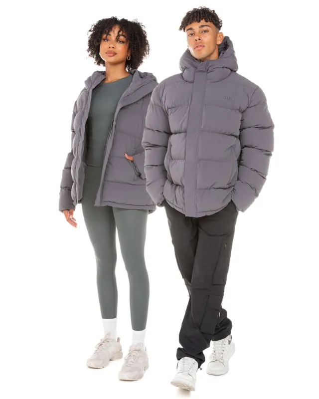 Unisex Puffer Jacket - Grey sold by Elite Eleven