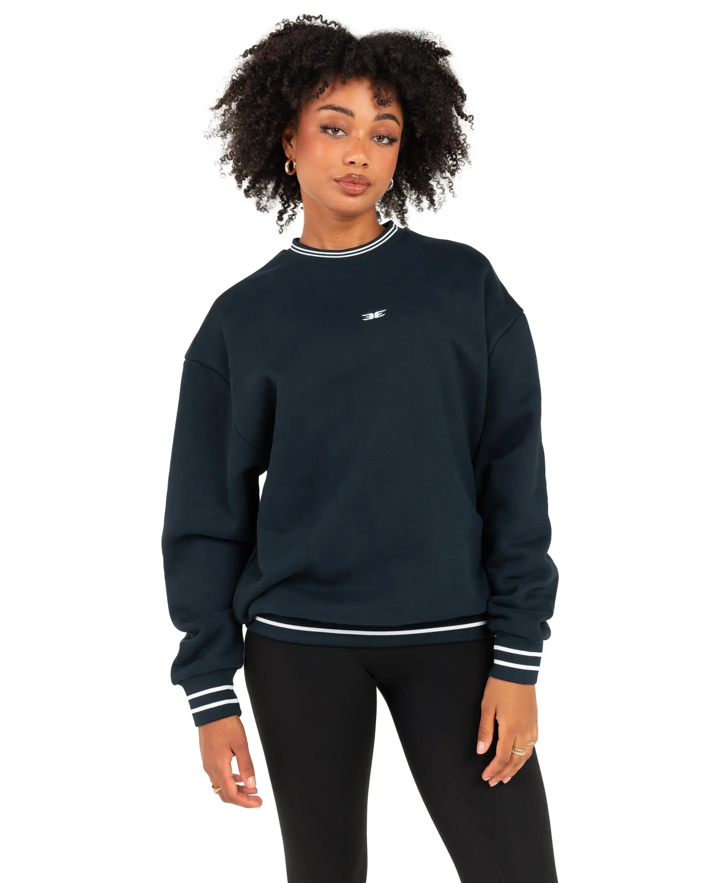 Alpine Heavyweight Crewneck - Navy sold by Elite Eleven product image thumbnail 2