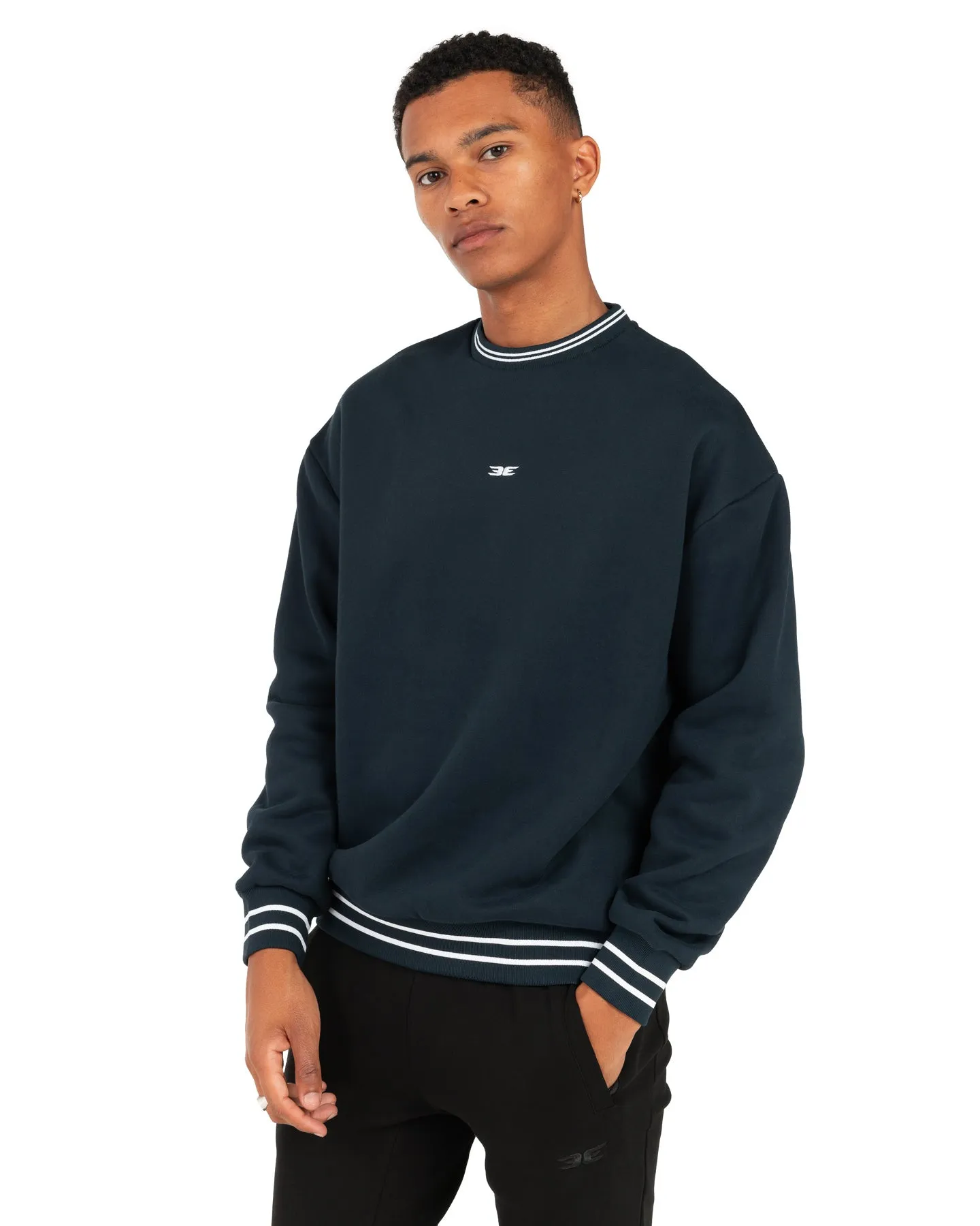 Alpine Heavyweight Crewneck - Navy sold by Elite Eleven product image thumbnail 3