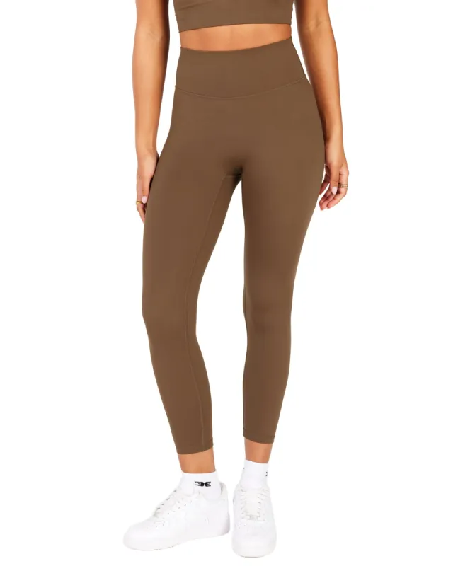 7/8 Aura SF Leggings - Cafe Latte sold by Elite Eleven