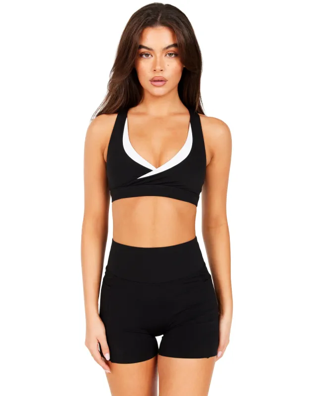 Aura Refine Bra - Black / White sold by Elite Eleven