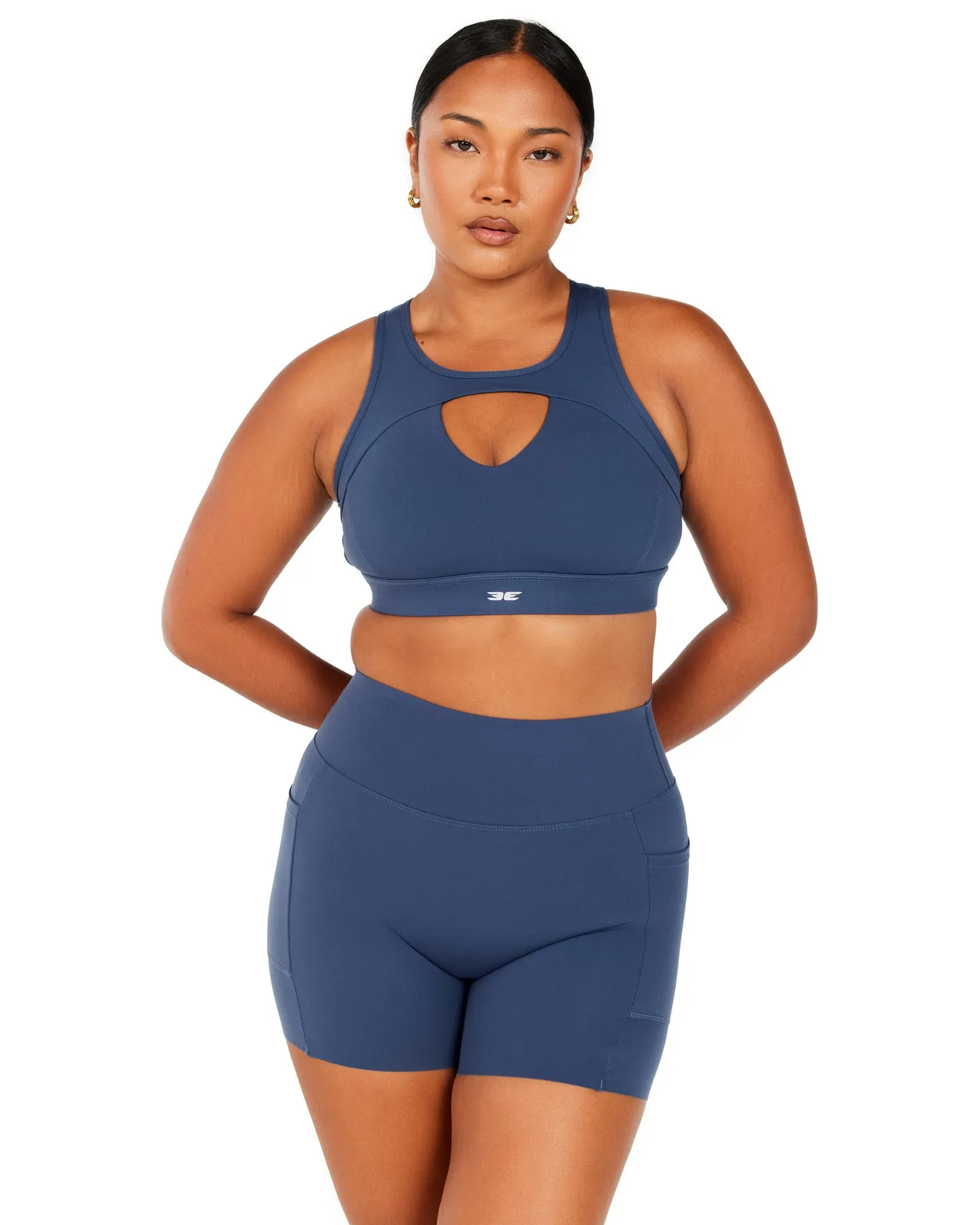 Aura Crest Bra - Soft Navy sold by Elite Eleven