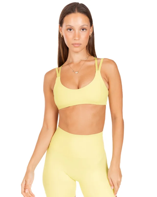 Balance Bra - Soft Yellow sold by Elite Eleven