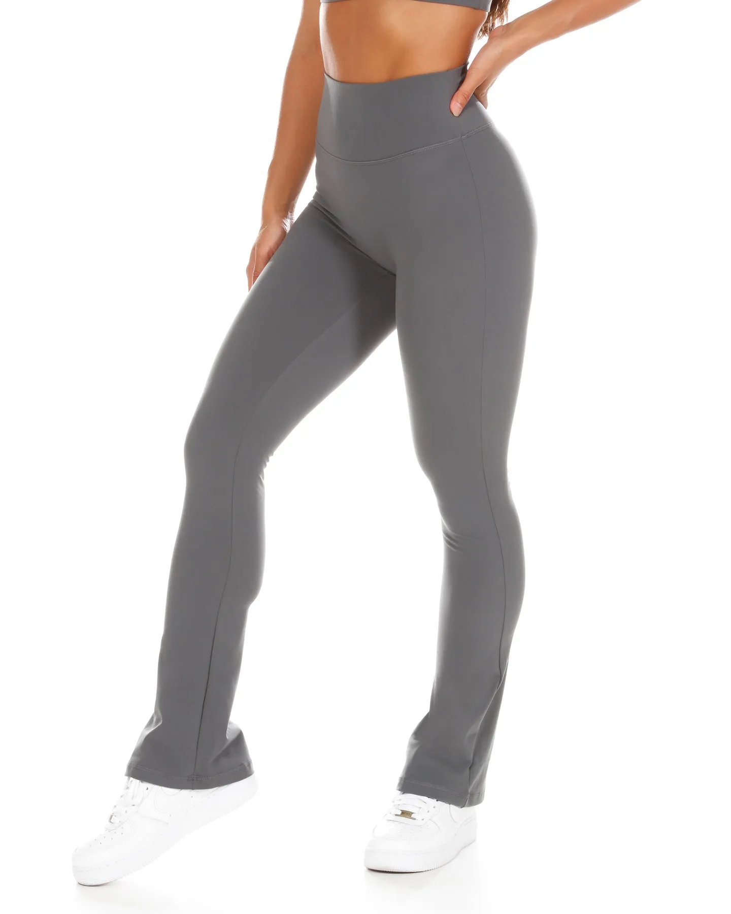AuraFlare Leggings - Cloud Grey sold by Elite Eleven