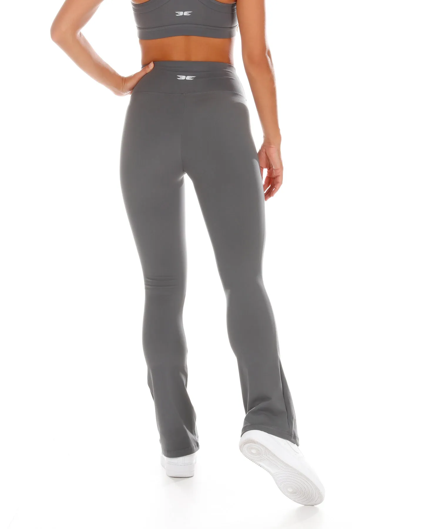 AuraFlare Leggings - Cloud Grey sold by Elite Eleven product image thumbnail 4