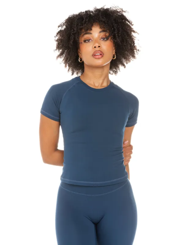 Aura Tee - Navy sold by Elite Eleven