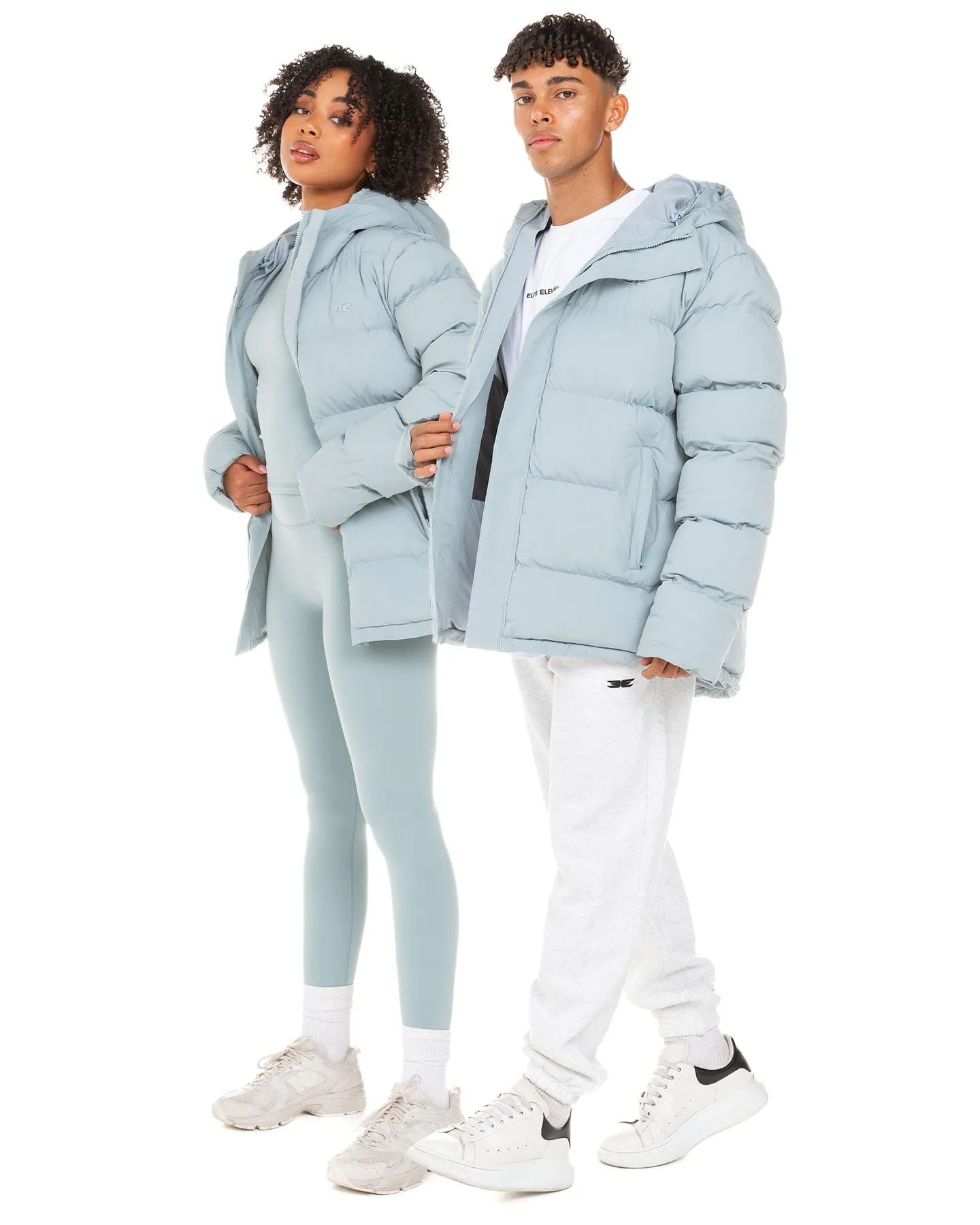 Unisex Puffer Jacket - Sea Foam sold by Elite Eleven