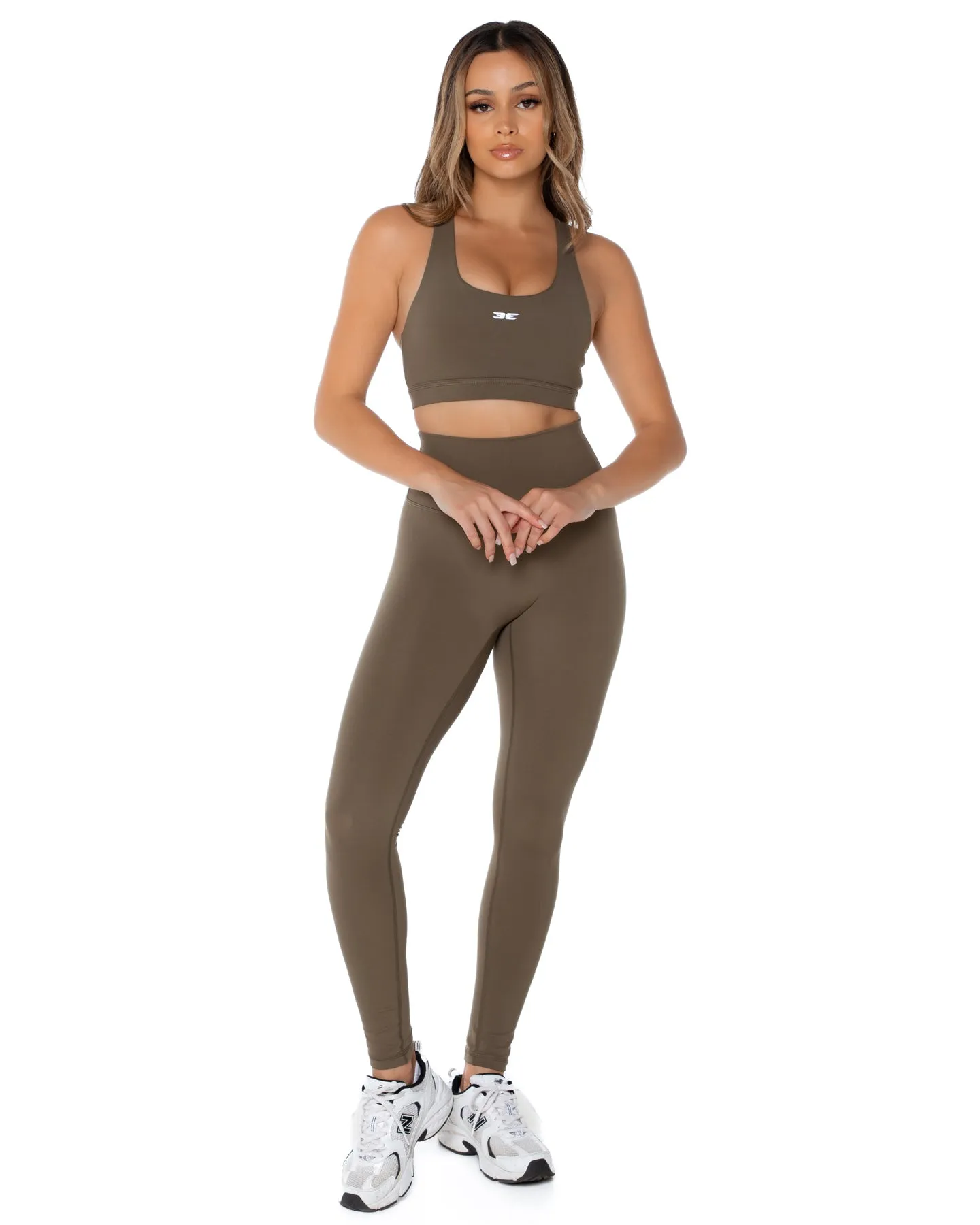 Aura Scrunch Leggings - Dusty Khaki sold by Elite Eleven product image thumbnail 2