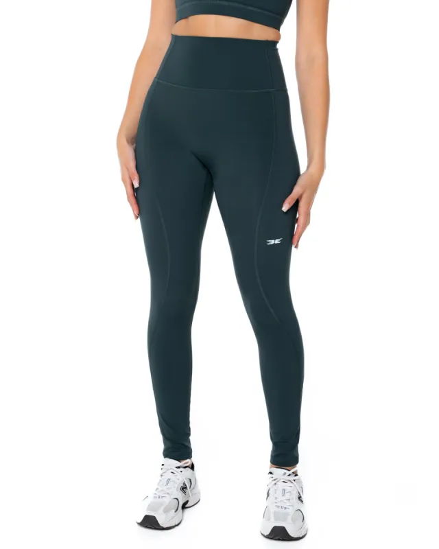 Curve Leggings - Deep Forest sold by Elite Eleven