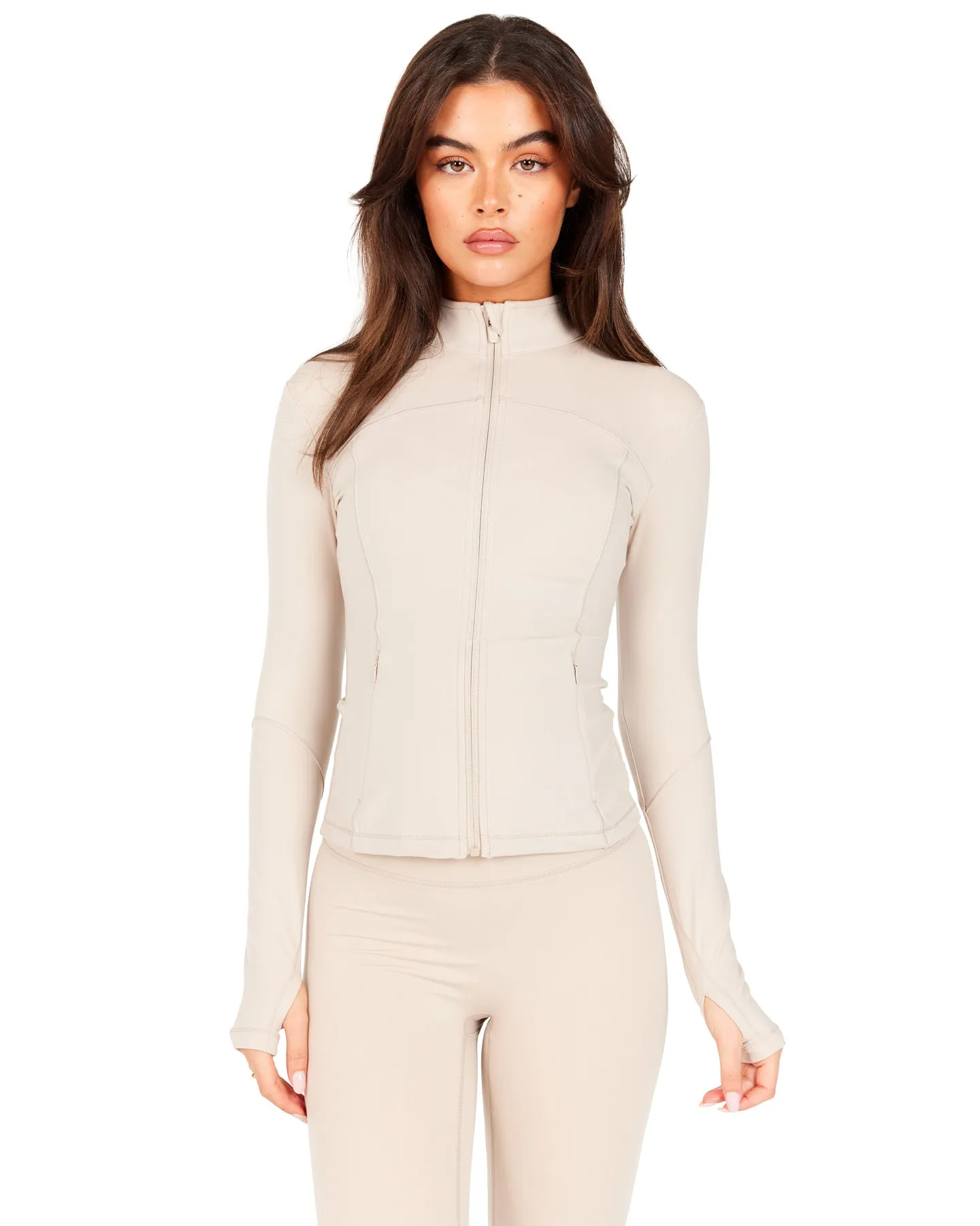 Aura Jacket - Oat Latte sold by Elite Eleven product image thumbnail 4