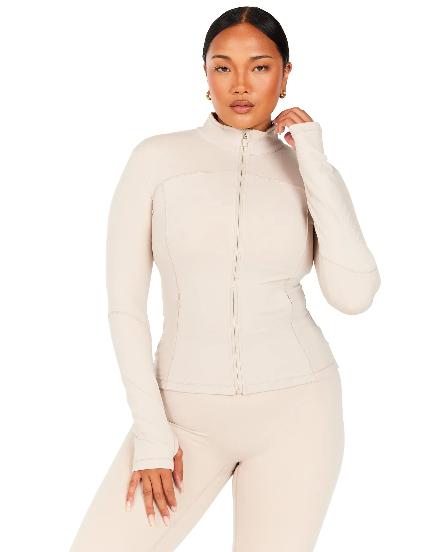 Aura Jacket - Oat Latte sold by Elite Eleven