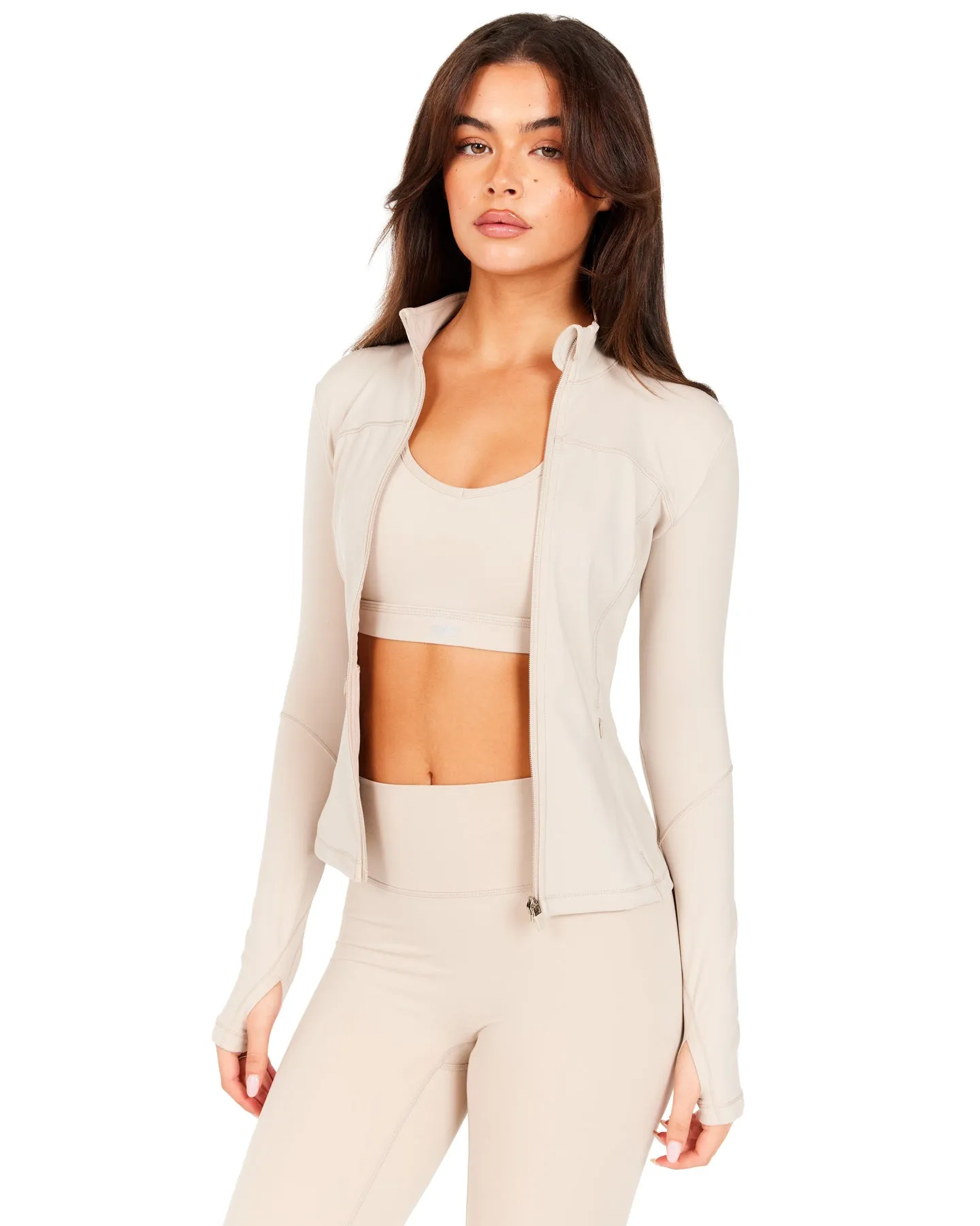 Aura Jacket - Oat Latte sold by Elite Eleven product image thumbnail 5