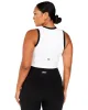 Aura Ringer Tank - White / Black sold by Elite Eleven