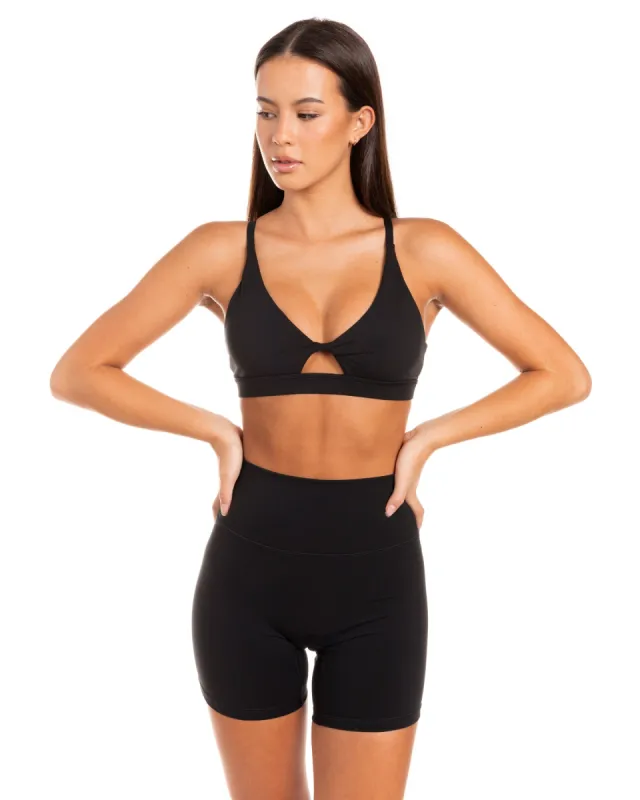 Micro Twist Bra - Black sold by Elite Eleven