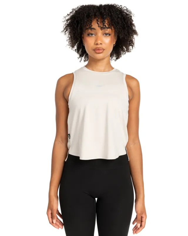 Feather Tank - Taupe sold by Elite Eleven