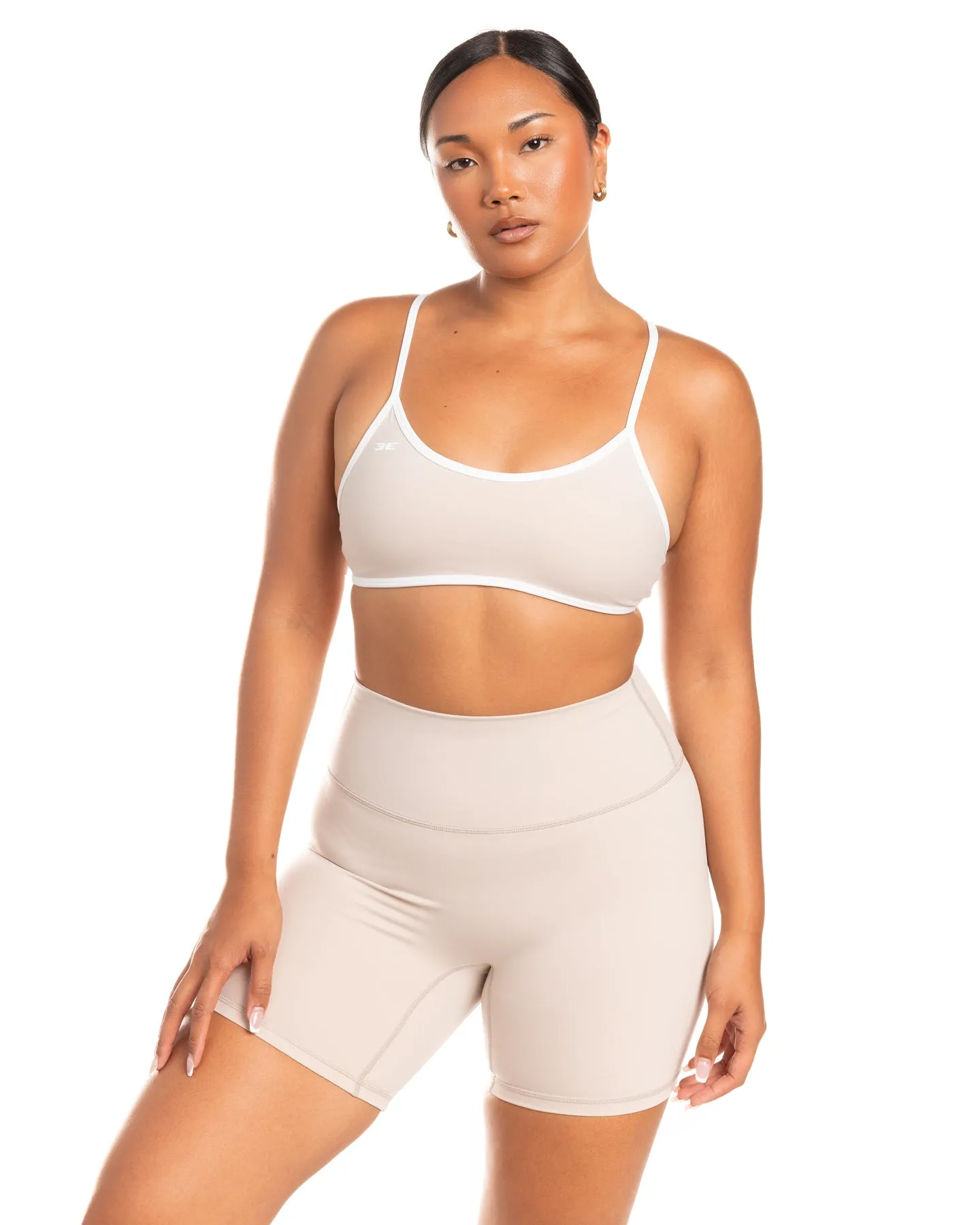 Micro Contrast Bra - Oat Latte sold by Elite Eleven product image thumbnail 3