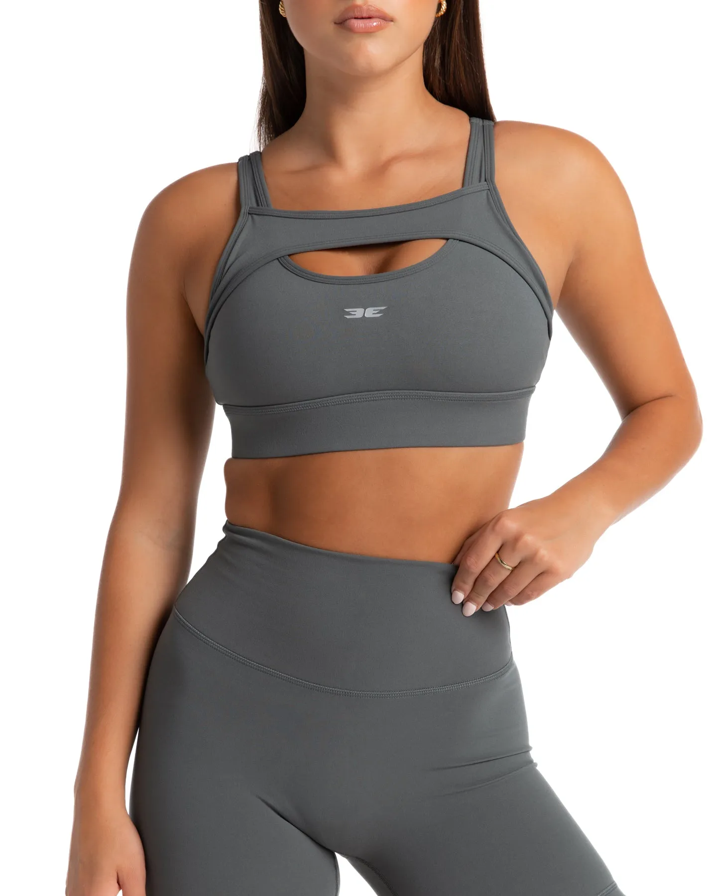 Aura Support Bra - Cloud Grey sold by Elite Eleven product image thumbnail 3