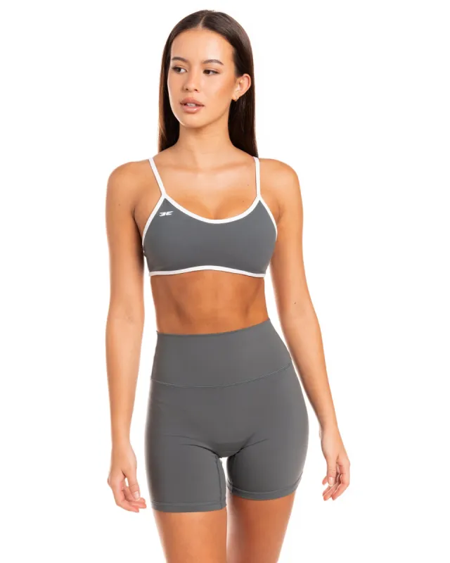 Micro Contrast Bra - Cloud Grey sold by Elite Eleven