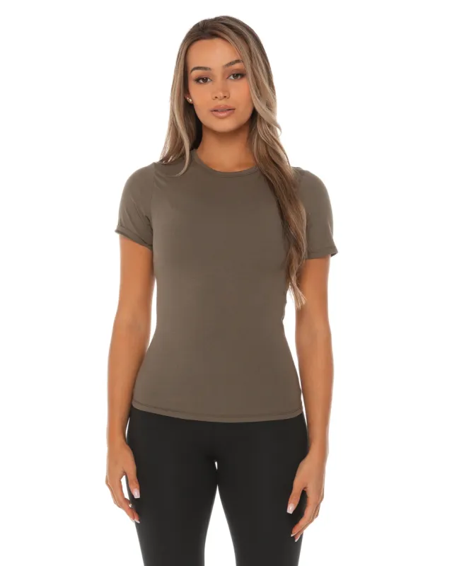 Charm Tee - Khaki sold by Elite Eleven