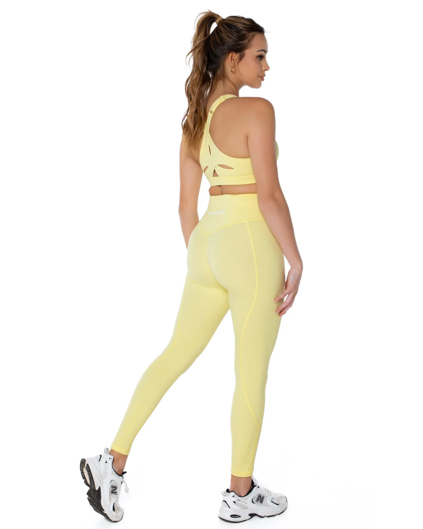 Curve Leggings - Soft Yellow sold by Elite Eleven product image thumbnail 5
