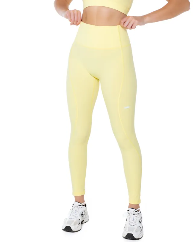 Curve Leggings - Soft Yellow sold by Elite Eleven