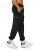 Men's Utility Cargo Pants - Black sold by Elite Eleven