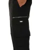 Men's Utility Cargo Pants - Black sold by Elite Eleven