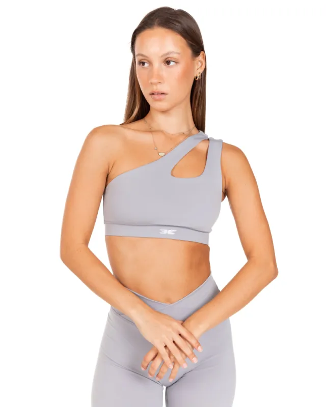Asymmetric Bra - Steel Grey sold by Elite Eleven