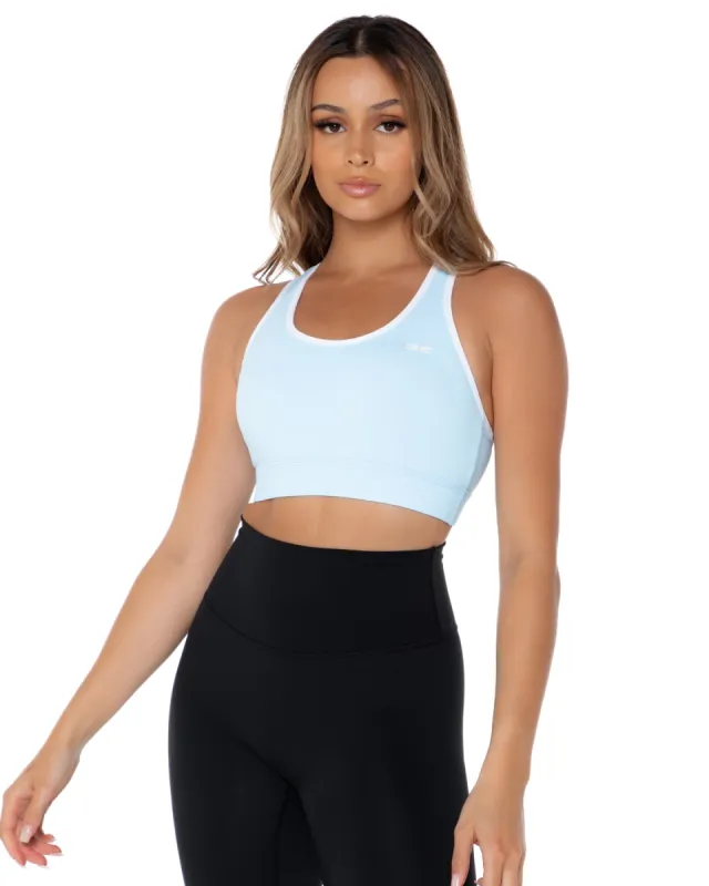 Essential Sports Bra - Pastel Blue sold by Elite Eleven