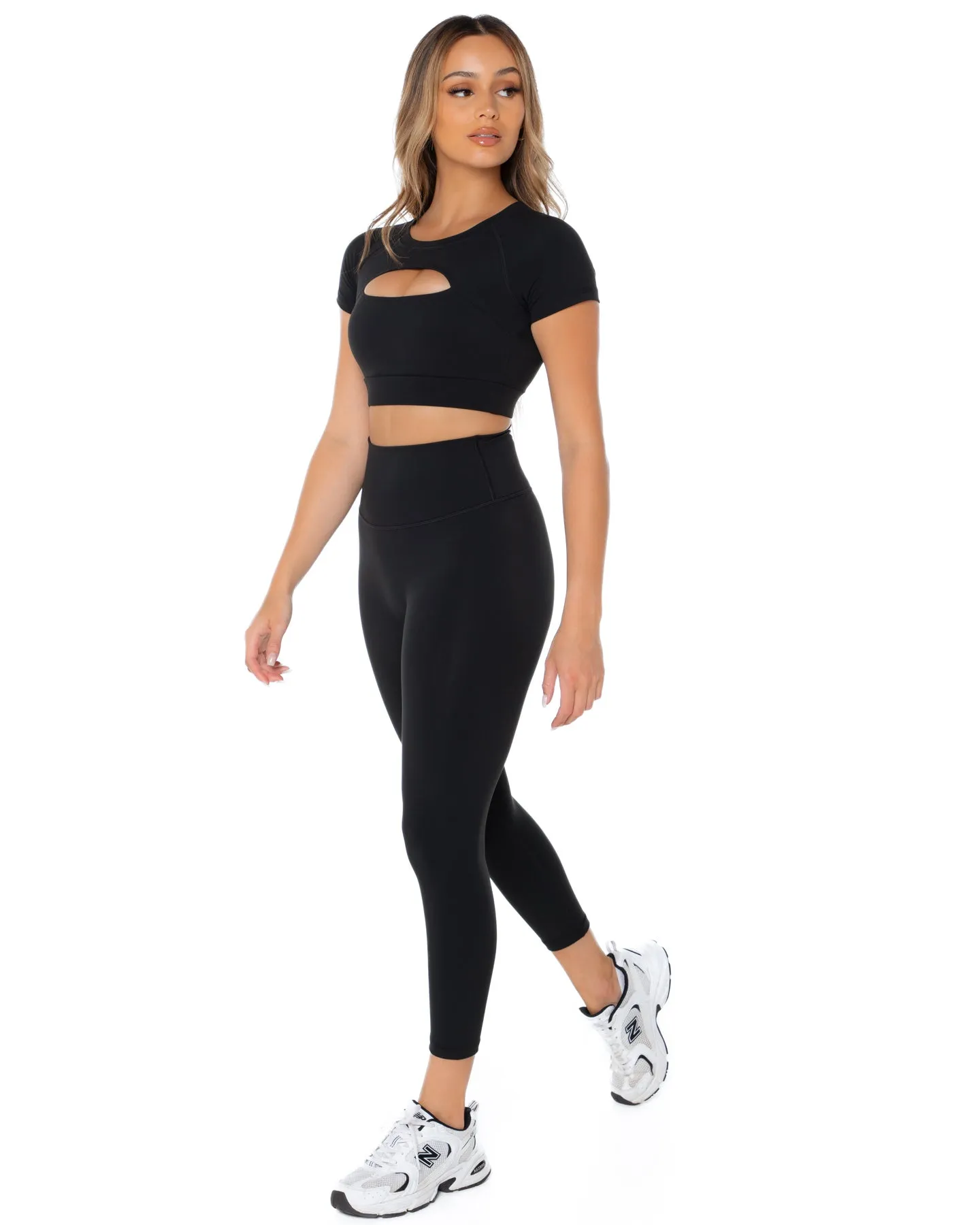 7/8 Aura Scrunch Leggings - Black sold by Elite Eleven product image thumbnail 5