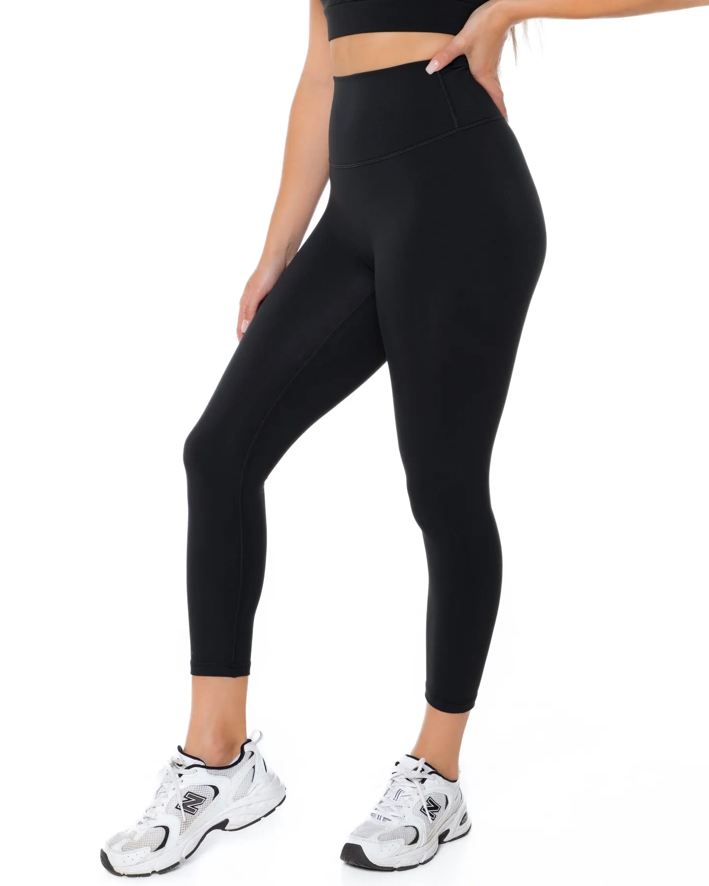 7/8 Aura Scrunch Leggings - Black sold by Elite Eleven product image thumbnail 2