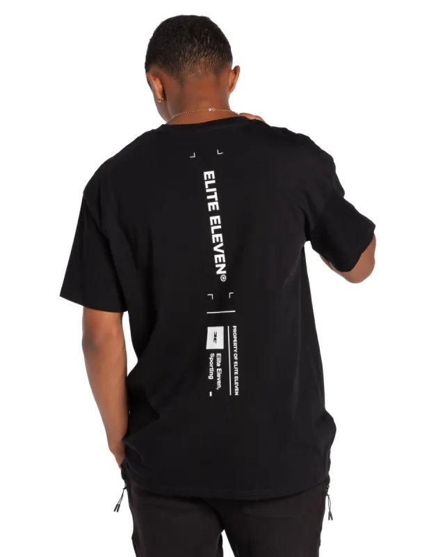 Capital Oversized Tee - Black sold by Elite Eleven