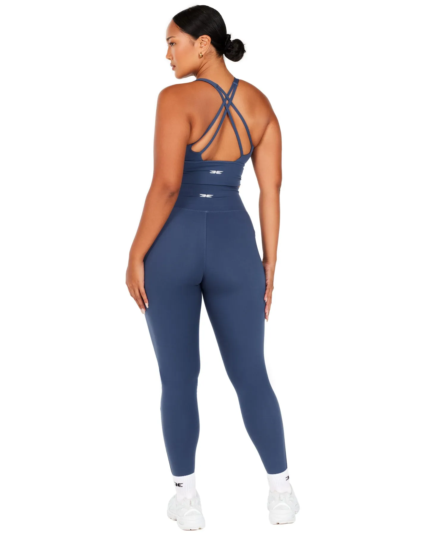 Aura Bonded Ascend Leggings - Soft Navy sold by Elite Eleven product image thumbnail 3