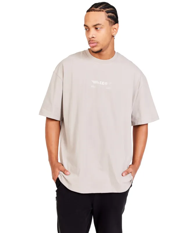 Capital V2 Oversized Tee - Taupe sold by Elite Eleven