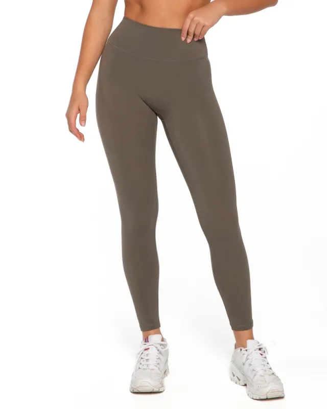 Aura SF Leggings - Dusty Khaki sold by Elite Eleven
