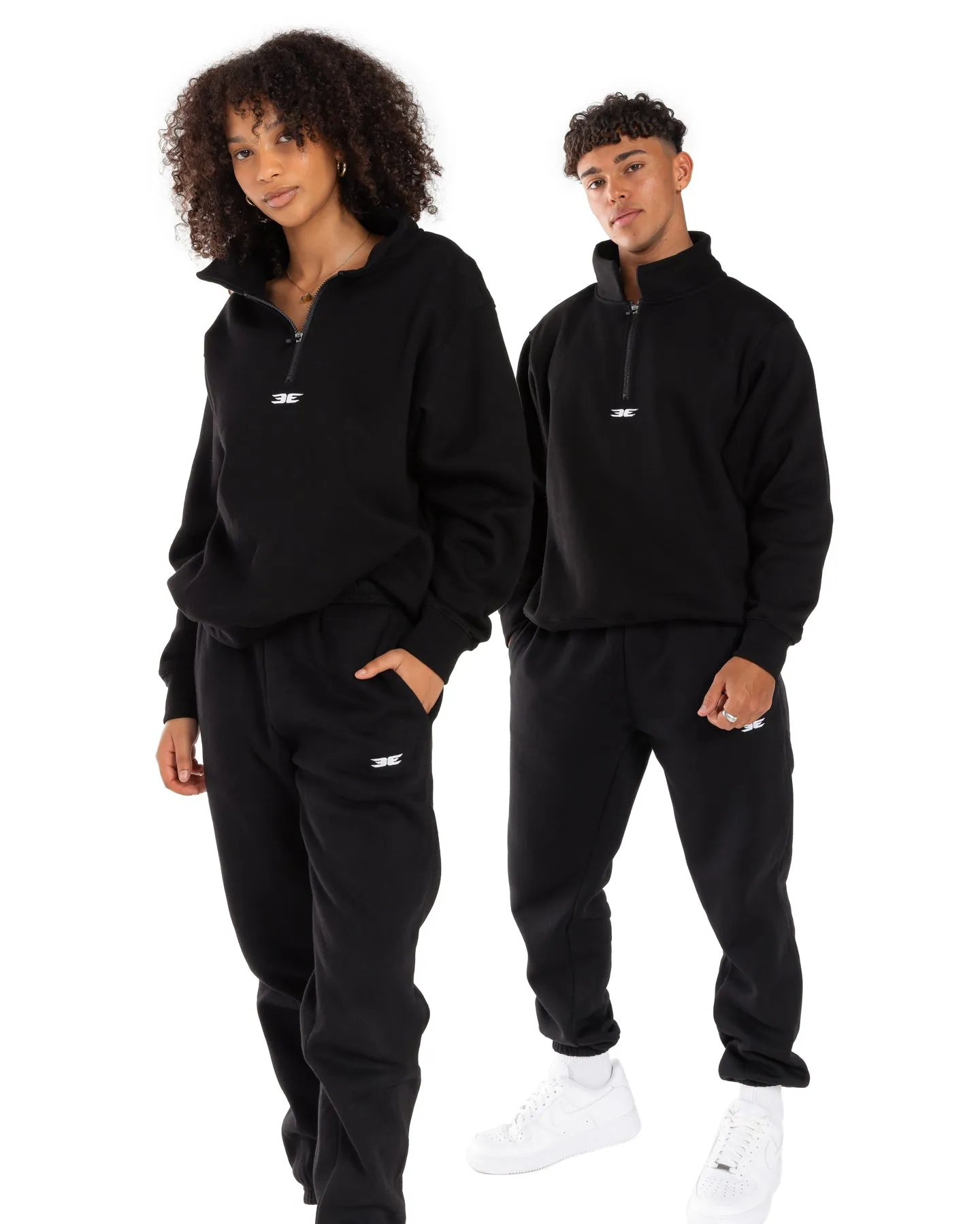 Classic 1/4 Zip - Black sold by Elite Eleven