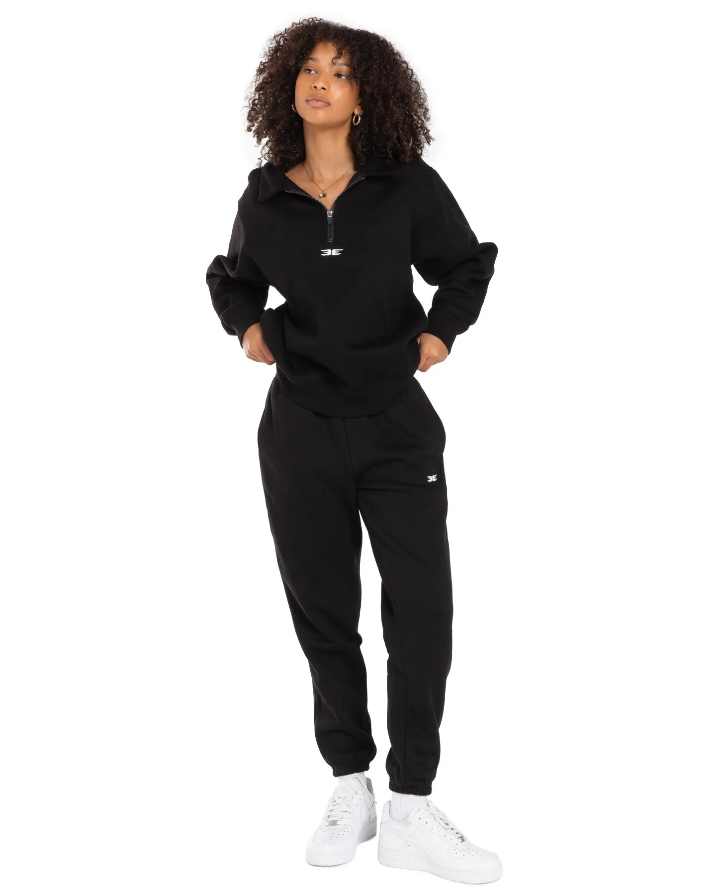 Classic 1/4 Zip - Black sold by Elite Eleven product image thumbnail 4