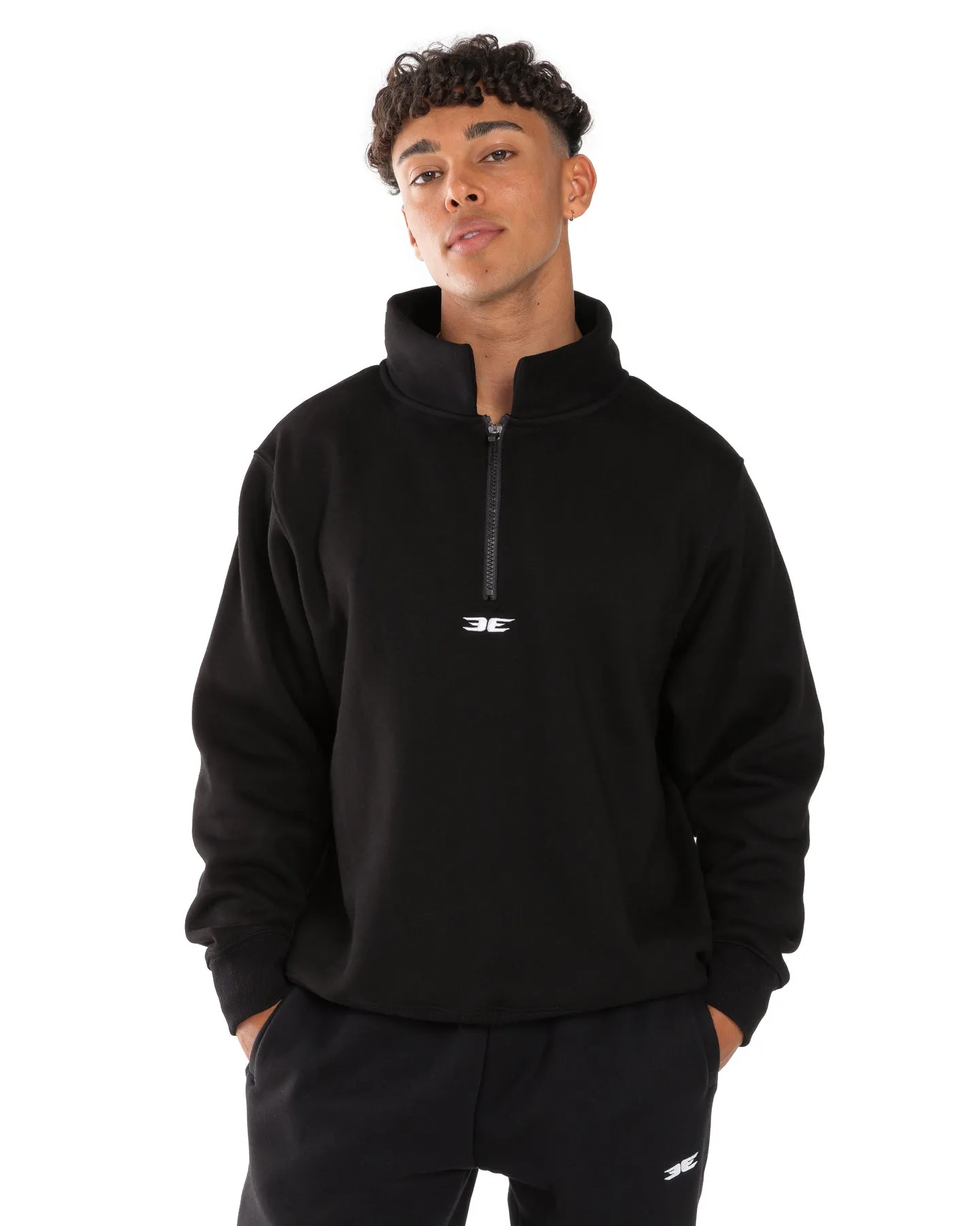 Classic 1/4 Zip - Black sold by Elite Eleven product image thumbnail 3