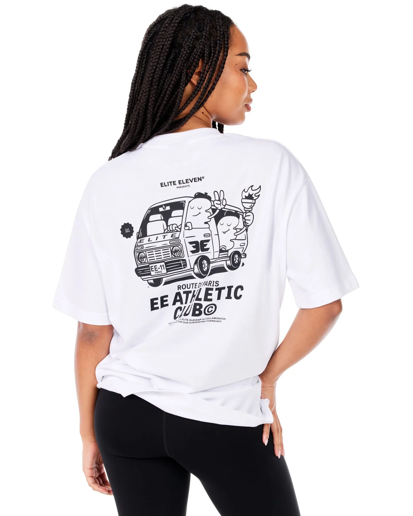 Route De Paris Tee - White sold by Elite Eleven product image thumbnail 4