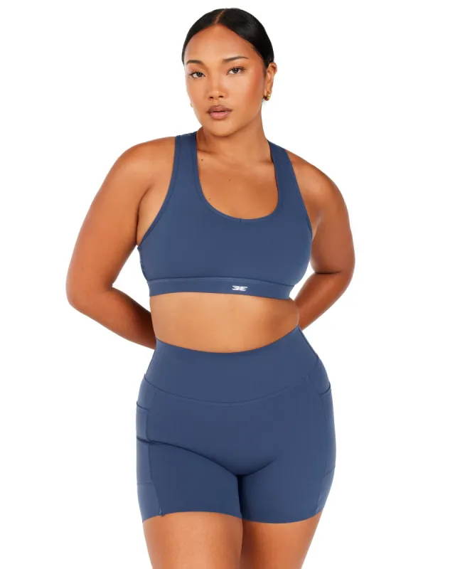 Aura Mesh Bra - Soft Navy sold by Elite Eleven