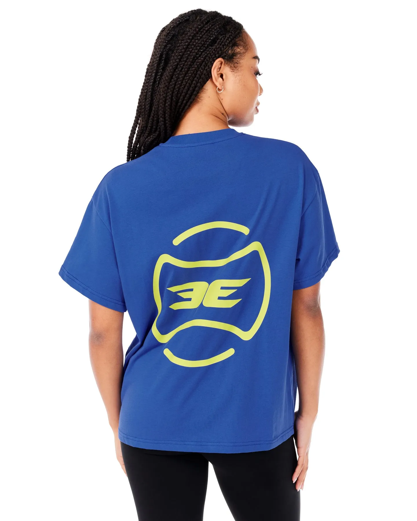 EE Tennis Women's Oversized Tee - Blue sold by Elite Eleven product image thumbnail 2