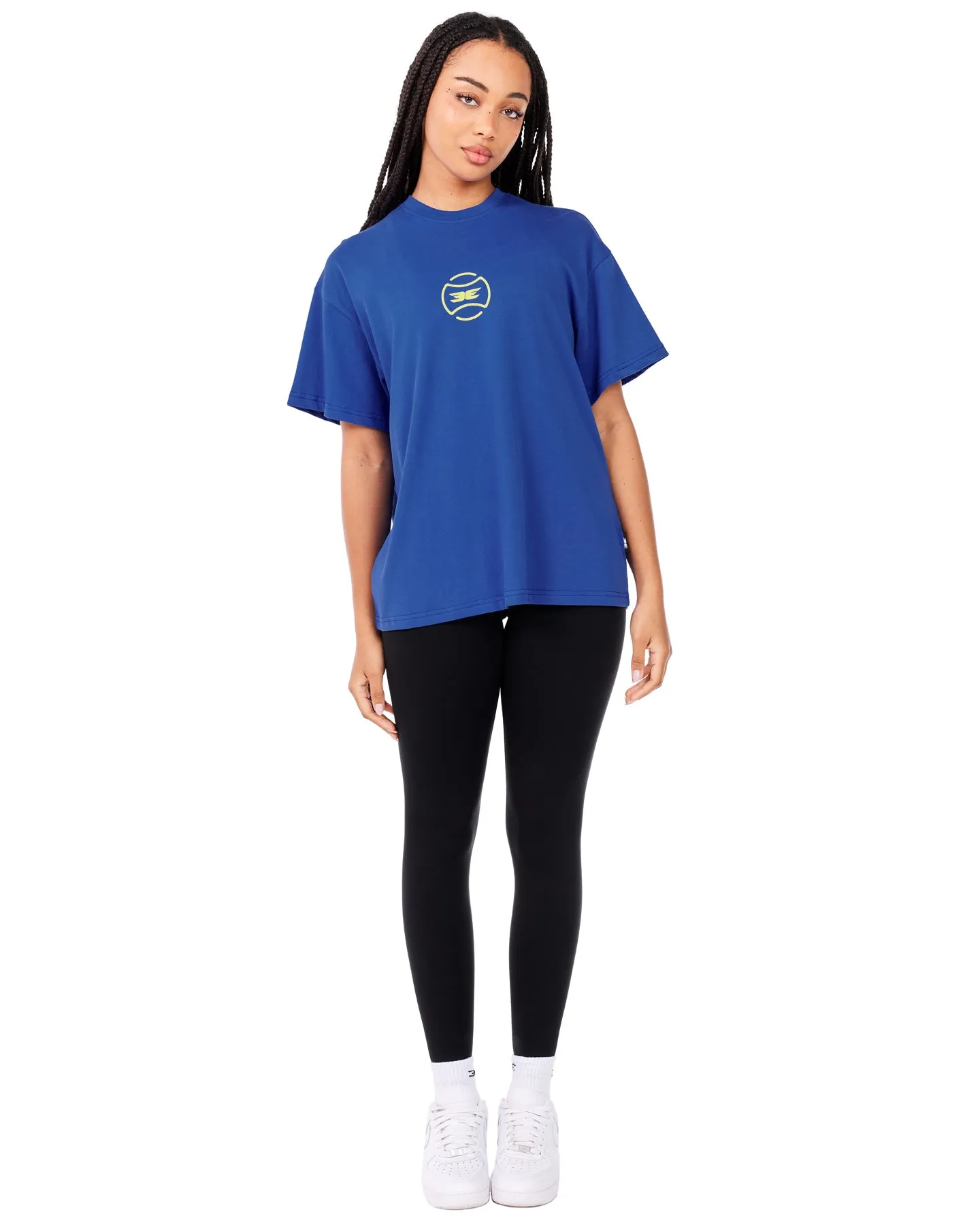 EE Tennis Women's Oversized Tee - Blue sold by Elite Eleven product image thumbnail 3