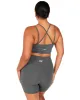 Aura Corset Bra - Cloud Grey sold by Elite Eleven