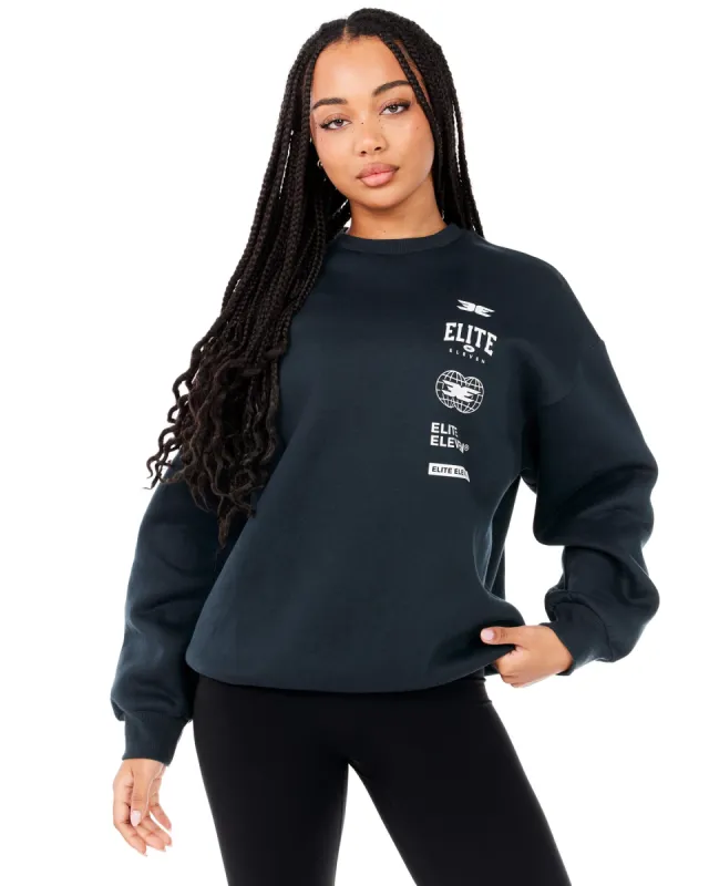 Collective Crewneck - Navy sold by Elite Eleven