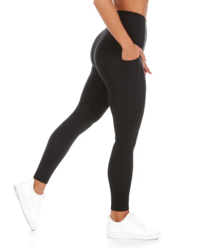 Aura Ascend Leggings - Black sold by Elite Eleven