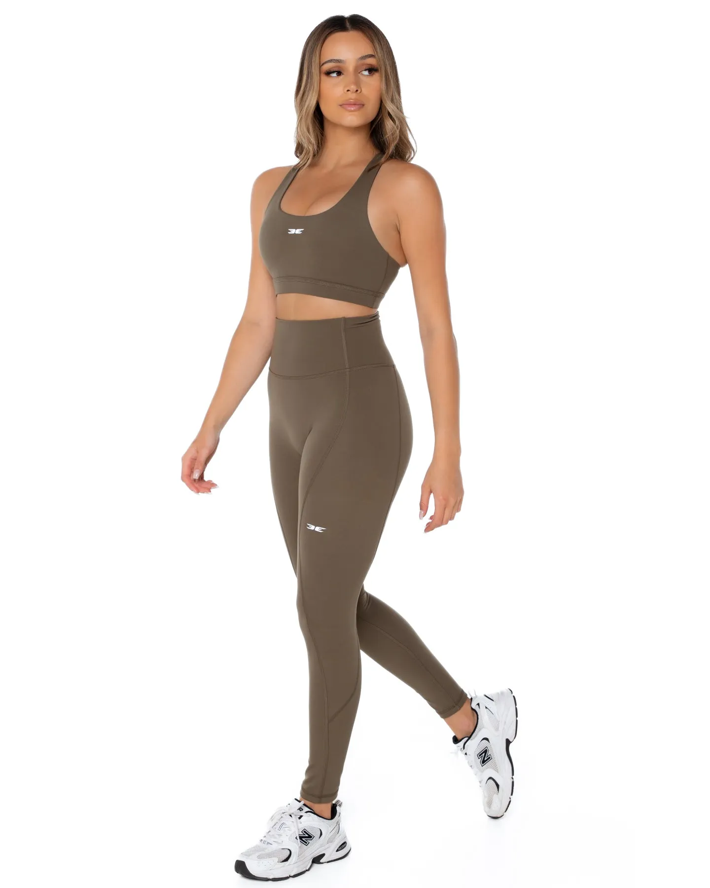 Curve Leggings - Dusty Khaki sold by Elite Eleven product image thumbnail 5