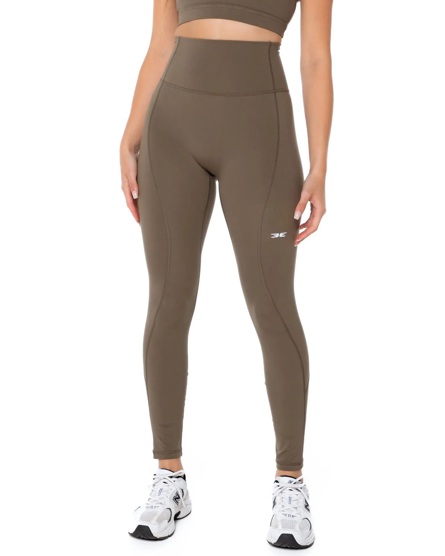 Curve Leggings - Dusty Khaki sold by Elite Eleven
