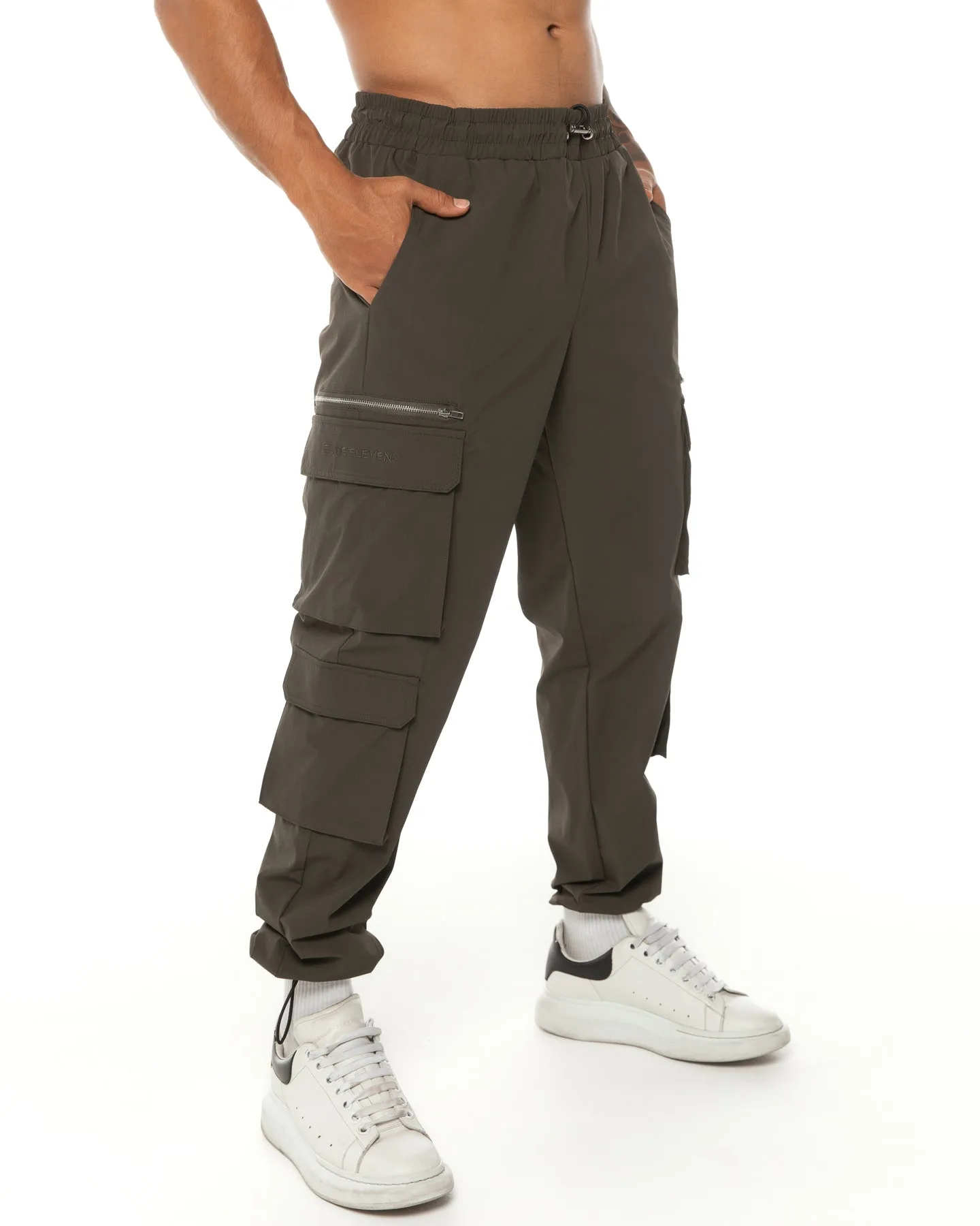 Men's Utility Cargo Pants - Khaki sold by Elite Eleven product image thumbnail 2